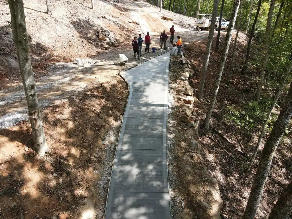 Concrete Driveways project by Sosa Concrete in Knoxville, Tennessee
