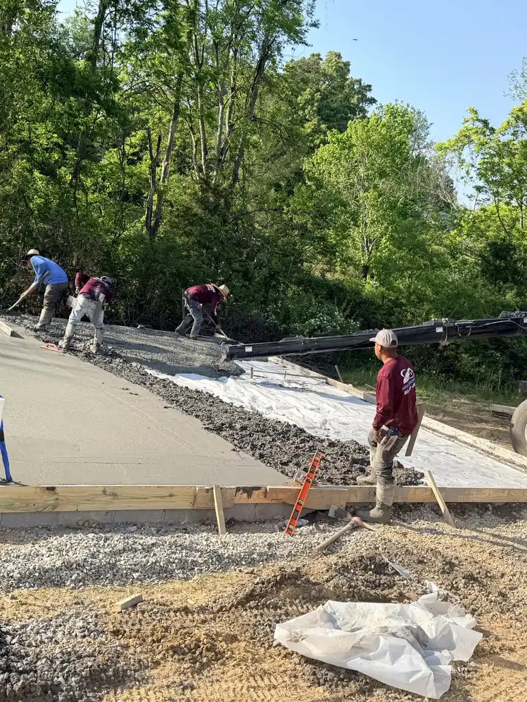 Concrete Driveways project by Sosa Concrete in Knoxville, Tennessee