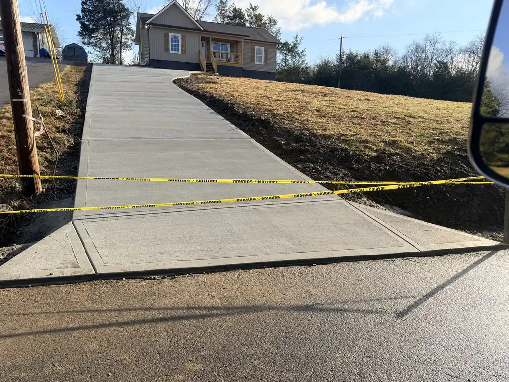 Concrete Driveways project by Sosa Concrete in Knoxville, Tennessee