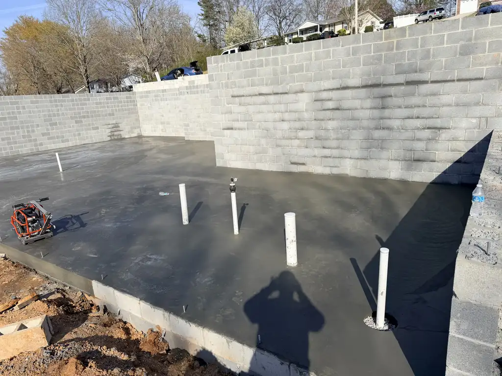 Foundations & Slabs project by Sosa Concrete in Knoxville, Tennessee