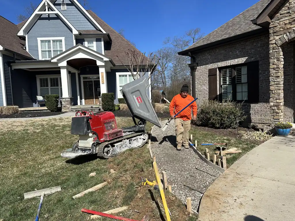 Sidewalks & Walkways project by Sosa Concrete in Knoxville, Tennessee