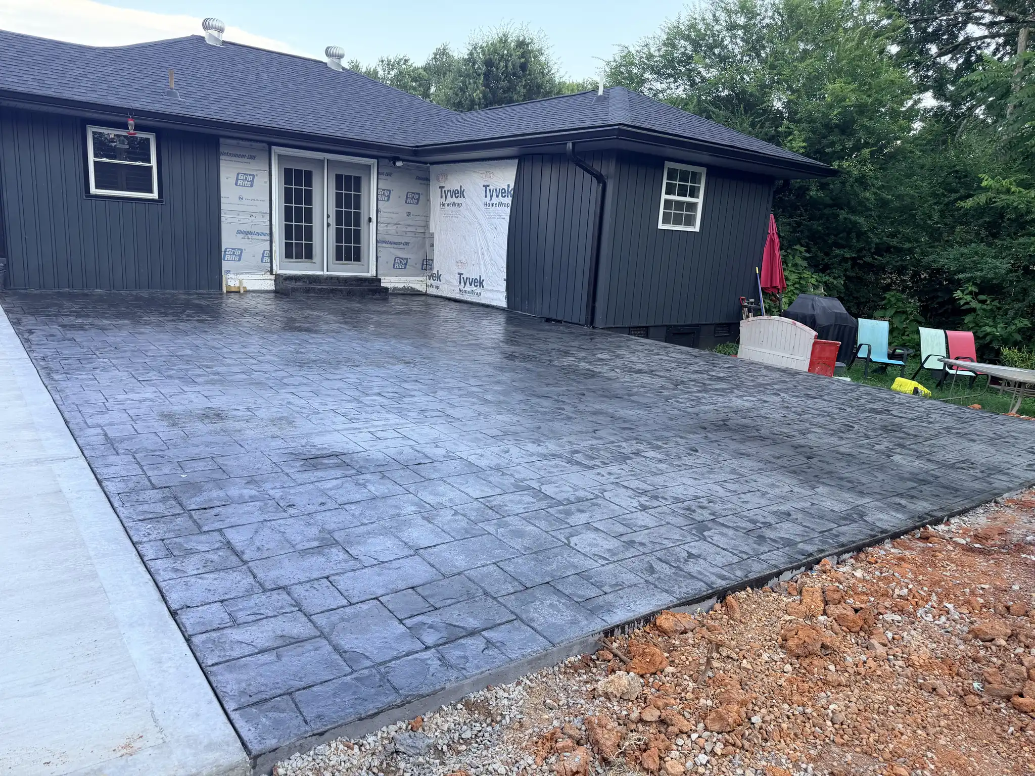 Stamped & Decorative Concrete project by Sosa Concrete in Knoxville, Tennessee