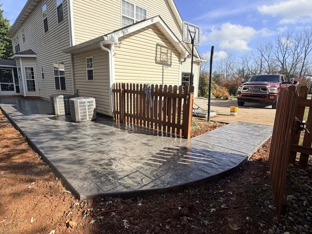 Stamped & Decorative Concrete project by Sosa Concrete in Knoxville, Tennessee